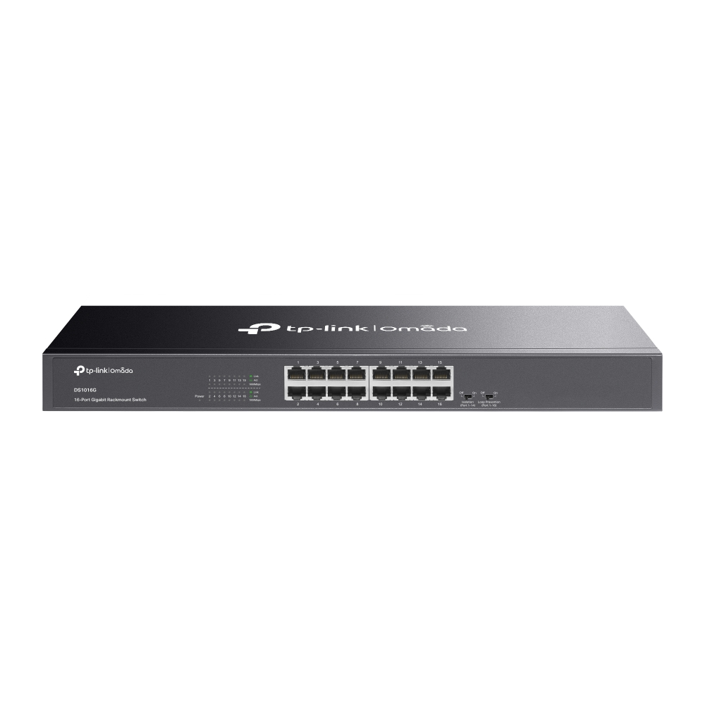 Omada 16-Port Gigabit Unmanaged Rackmount Switch