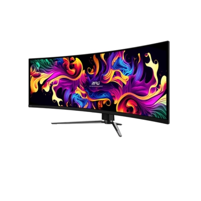 MSI MPG 491CQPX QD-OLED Gaming Monitor | 49” Curved DQHD OLED 240Hz Display